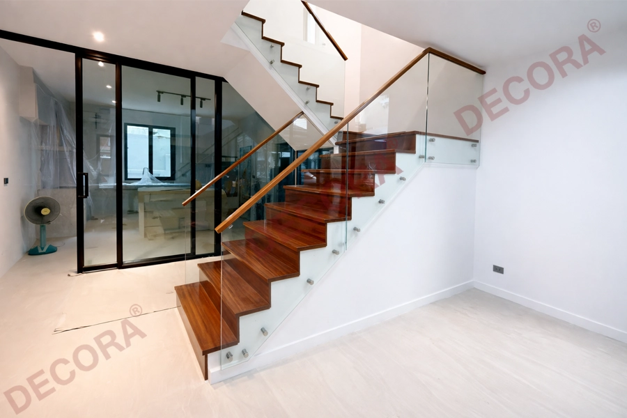 DECORA modern glass railing GL-01
