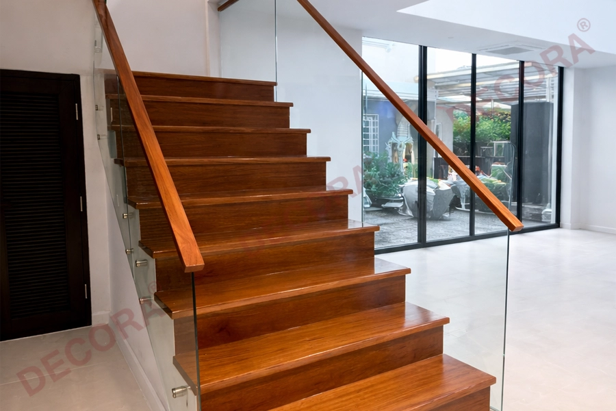 DECORA modern glass railing GL-01