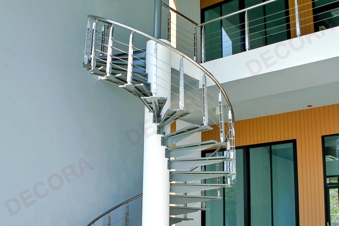 ผลงานราวบันได ราวกันตก ราวระเบียง BL-603 มศว องครักษ์ By DECORA