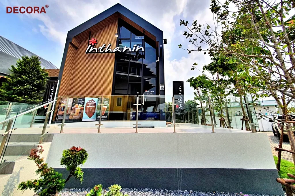 ราวระเบียง ราวกันตกกระจก