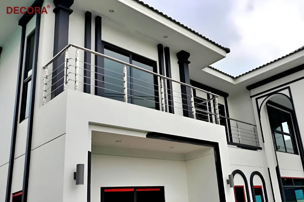 ราวระเบียง ราวกันตกสเตนเลส